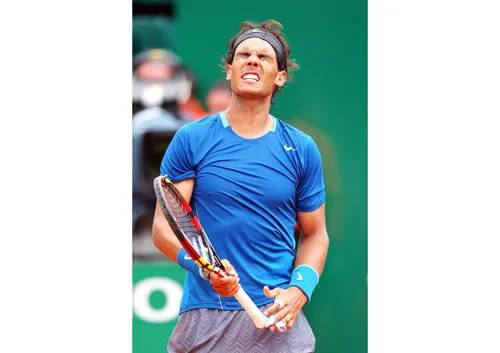 Sự thất vọng của Rafael Nadal Sự thất vọng của Rafael Nadal