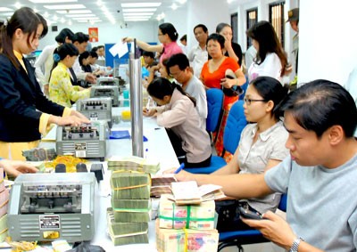 Transactions at Eximbank (Photo: SGGP) Transactions at Eximbank (Photo: SGGP)
