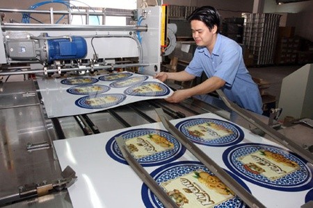 Packages are manufactured at My Chau Printing and Packaging Co in HCM City. SMEs are unable to borrow although banks want to lend more, because of depreciation of their mortgaged assets. — VNA/VNS Photo Dinh Hue) Packages are manufactured at My Chau Printing and Packaging Co in HCM City. SMEs are unable to borrow although banks want to lend more, because of depreciation of their mortgaged assets. — VNA/VNS Photo Dinh Hue)