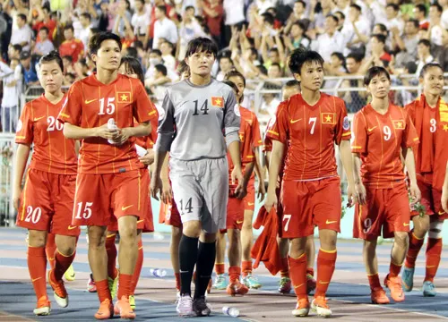 Cái cần thay đổi chính là tư duy làm bóng đá của VFF chứ không phải là chờ đợi điều kỳ diệu từ các cô gái đá bóng... Ảnh: Nhật Anh