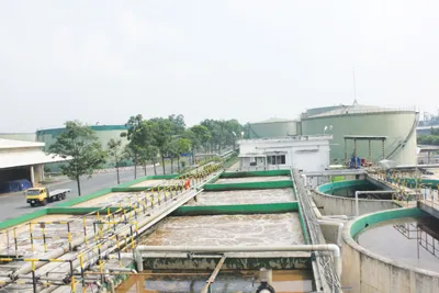 Hệ thống xử lý nước thải tiên tiến tại Công ty Vedan Hệ thống xử lý nước thải tiên tiến tại Công ty Vedan