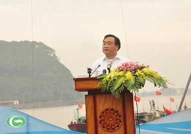 Vice PM Hoang Trung Hai at the meeting Vice PM Hoang Trung Hai at the meeting