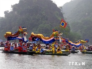 A festival held in the Trang An Tourism Complex (Source: VNA) A festival held in the Trang An Tourism Complex (Source: VNA)