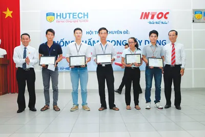 Hội thảo chuyên đề "Chống thấm trong xây dựng" do trường Đại học Công nghệ TPHCM và Công ty INTOC tổ chức ảnh 5 Hội thảo chuyên đề "Chống thấm trong xây dựng" do trường Đại học Công nghệ TPHCM và Công ty INTOC tổ chức ảnh 5