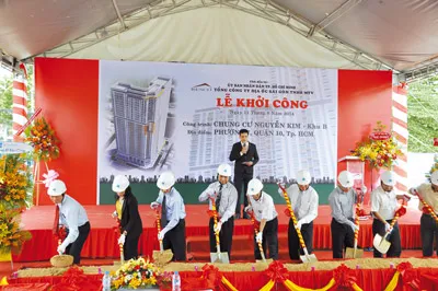 Hòa Bình khởi công Chung cư Nguyễn Kim