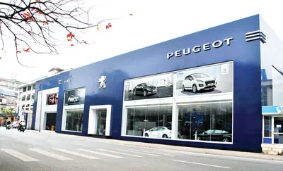 Showroom Peugeot Hà Nội Showroom Peugeot Hà Nội