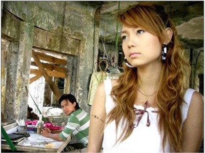 A scene in the film Gio rung suong (The misty forest wind) A scene in the film Gio rung suong (The misty forest wind)