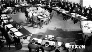 The Geneva Conference in 1954 (Source: VNA) The Geneva Conference in 1954 (Source: VNA)
