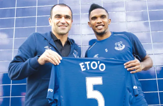 Samuel Eto'o gia nhập Everton ảnh 1