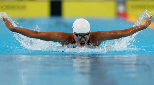 Kình ngư Nguyễn Thị Ánh Viên là niềm hy vọng của Việt Nam tại Olympic trẻ 2014. Ảnh: Quang Thắng