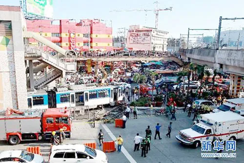 Tai nạn tàu điện ngầm Philippines, 34 người bị thương ảnh 2 Tai nạn tàu điện ngầm Philippines, 34 người bị thương ảnh 2