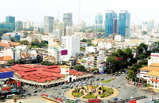 HCMC downtown (Photo: SGGP) HCMC downtown (Photo: SGGP)