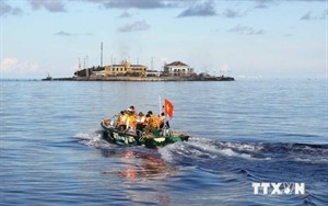Phan Vinh island in Vietnam's Truong Sa (Spratly) archipelago (Photo: VNA) Phan Vinh island in Vietnam's Truong Sa (Spratly) archipelago (Photo: VNA)