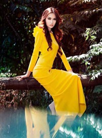 The runner-up of the Elite Model Look Vietnam 2014, Pham Thi Kim Thi The runner-up of the Elite Model Look Vietnam 2014, Pham Thi Kim Thi
