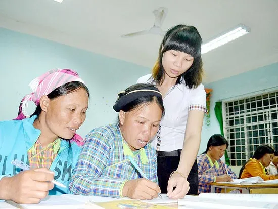 Học chữ ở tuổi xế chiều
