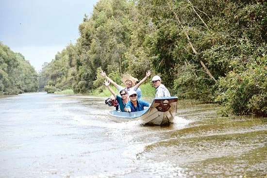 Láng Sen mùa nước nổi