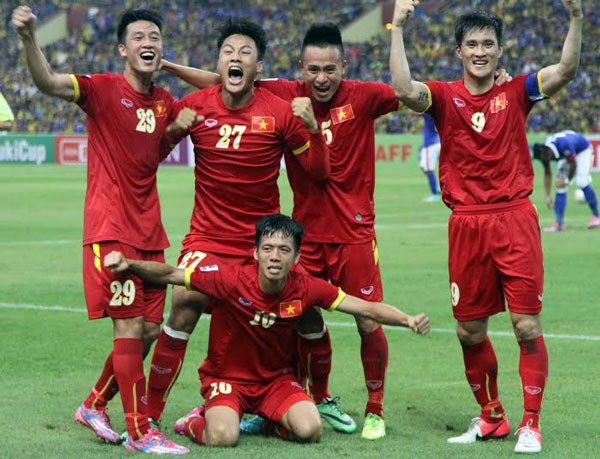Vietnamese footballers (Photo:SGGP) Vietnamese footballers (Photo:SGGP)
