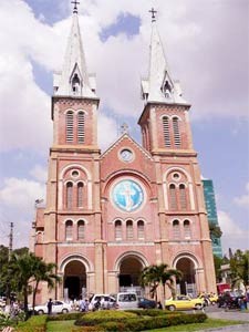 Notre Dame Cathedral in HCM City -SGGP Notre Dame Cathedral in HCM City -SGGP