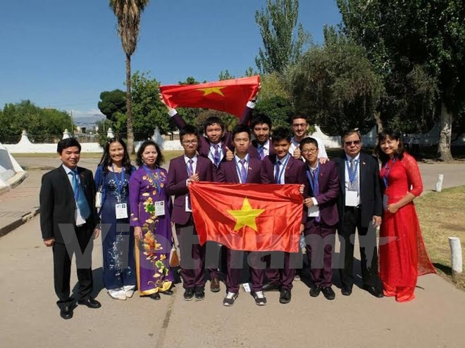 Vietnamese students participate in the IJSO in Argentina (Photo: IJSO) Vietnamese students participate in the IJSO in Argentina (Photo: IJSO)