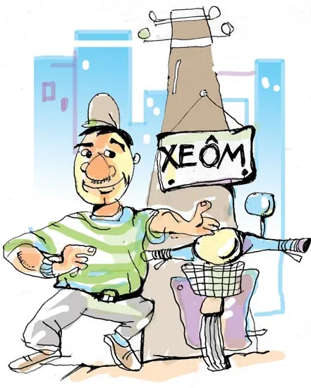 Xe ôm viễn sự