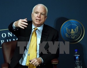 Senator John McCain (Photo: AFP/VNA) Senator John McCain (Photo: AFP/VNA)