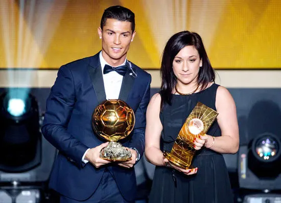Cristiano Ronaldo lần thứ 2 liên tiếp đoạt Quả bóng vàng FIFA ảnh 3 Cristiano Ronaldo lần thứ 2 liên tiếp đoạt Quả bóng vàng FIFA ảnh 3