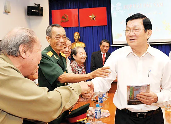 Chủ tịch nước Trương Tấn Sang: Nhân dân đang trông chờ sự chuyển động mạnh mẽ trong Đảng