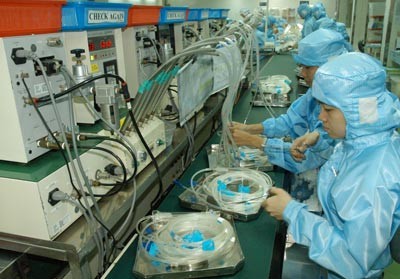 Nikkiso Vietnam Company produces medical equipment in Tan Thuan Export Processing Zone (Photo: SGGP) Nikkiso Vietnam Company produces medical equipment in Tan Thuan Export Processing Zone (Photo: SGGP)