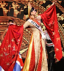 Thuy Lam- The winner of Miss Universe Vietnam in 2008. (Photo:SGGP) Thuy Lam- The winner of Miss Universe Vietnam in 2008. (Photo:SGGP)