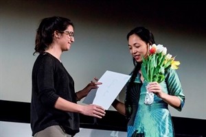 Director Nguyen Hoang Diep was awarded prizes at the 29th Fribourg International Film Festival. (Photo: VBLOCK) Director Nguyen Hoang Diep was awarded prizes at the 29th Fribourg International Film Festival. (Photo: VBLOCK)