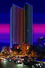 Times Square Vietnam looks like wearing a sparkling coat at night Times Square Vietnam looks like wearing a sparkling coat at night