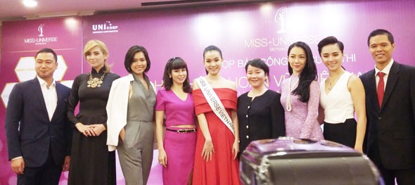 In the press conference of Miss Universe Vietnam 2015 (Photo: Sggp) In the press conference of Miss Universe Vietnam 2015 (Photo: Sggp)