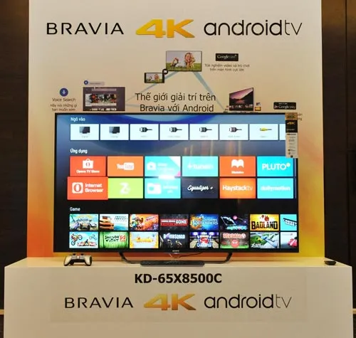 Sony ra mắt loạt tivi BRAVIA 4K Android tại thị trường Việt Nam ảnh 4 Sony ra mắt loạt tivi BRAVIA 4K Android tại thị trường Việt Nam ảnh 4