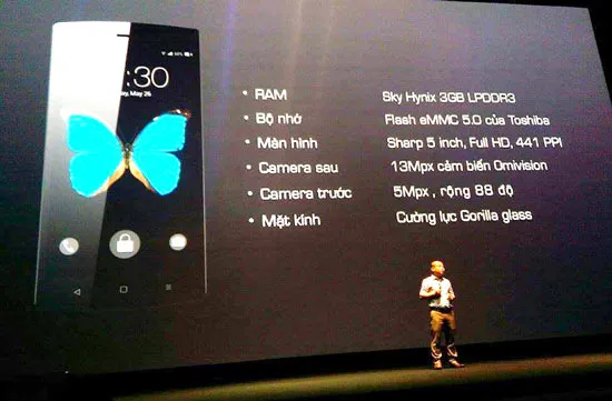 BPhone chính thức ra mắt ảnh 3 BPhone chính thức ra mắt ảnh 3