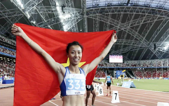 SEA Games 28: Cơn mưa "vàng" đến với điền kinh Việt Nam ảnh 3 SEA Games 28: Cơn mưa "vàng" đến với điền kinh Việt Nam ảnh 3