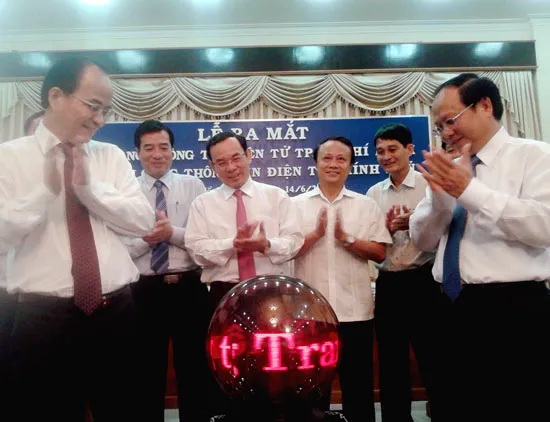 Kết nối trang thông tin điện tử TPHCM với Cổng Thông tin điện tử Chính phủ