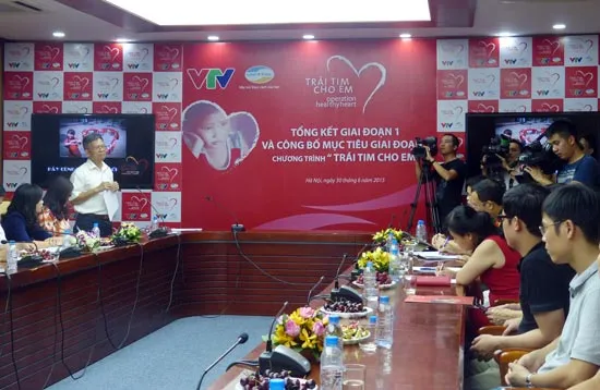Công bố giai đoạn 2 chương trình “Trái tim cho em”