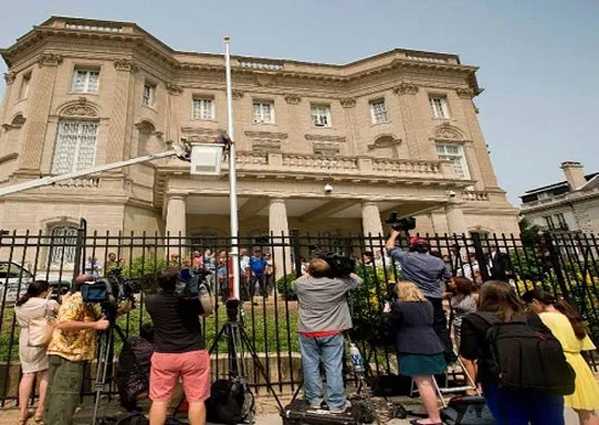 Cuba mở cửa trở lại đại sứ quán ở Washington D.C.