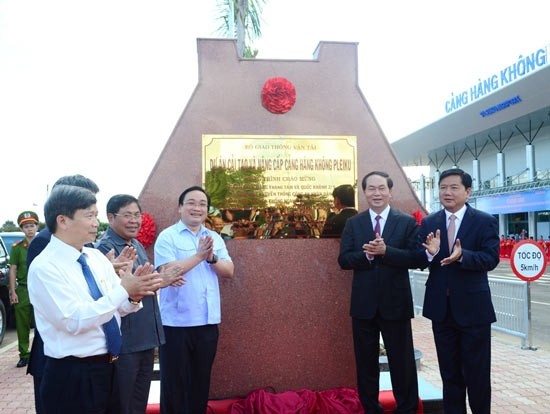 Pleiku airport upgrade project marks 70th anniversary of August Revolution and National Day.
