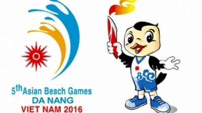 The logo and mascot of the 5th Asian Beach Games – Da Nang 2016 The logo and mascot of the 5th Asian Beach Games – Da Nang 2016
