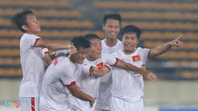 Giải vô địch bóng đá U.19 Đông Nam Á 2015: Đức Chinh tỏa sáng,Việt Nam vào chung kết ảnh 1