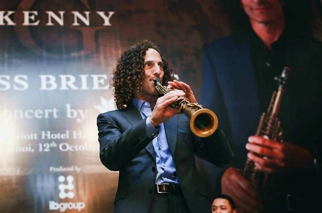 Kenny G. Photo: VPBank Kenny G. Photo: VPBank