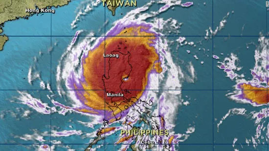 Siêu bão Koppu đổ bộ Philippines