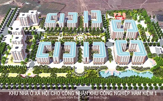 Khởi công dự án nhà ở xã hội HQC Hàm Kiệm