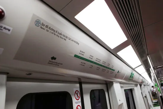 Từ 29-10, mở cửa cho người dân tham quan mẫu tàu đường sắt đô thị Cát Linh - Hà Đông ảnh 2 Từ 29-10, mở cửa cho người dân tham quan mẫu tàu đường sắt đô thị Cát Linh - Hà Đông ảnh 2