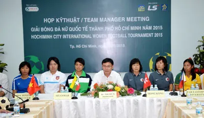 Giải bóng đá nữ quốc tế TPHCM năm 2015: TPHCM gặp Hồng Công (TQ) trong trận mở màn ảnh 1 Giải bóng đá nữ quốc tế TPHCM năm 2015: TPHCM gặp Hồng Công (TQ) trong trận mở màn ảnh 1