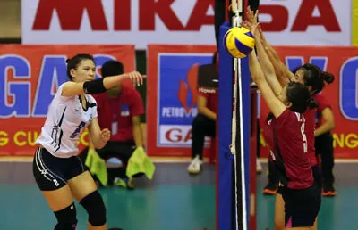 Khép lại vòng bảng vòng 2 giải bóng chuyền VĐQG 2015: Đơn điệu và ít bất ngờ ảnh 1 Khép lại vòng bảng vòng 2 giải bóng chuyền VĐQG 2015: Đơn điệu và ít bất ngờ ảnh 1