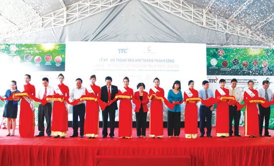 Nhà máy Thành Thành Công - Chi nhánh Công ty Cổ phần Xuất nhập khẩu Bến Tre chính thức khánh thành và đi vào hoạt động