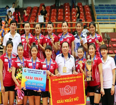 Đội Thông tin lienvietpostbank vô địch năm 2015 ảnh 1