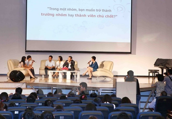 The Vietnam Young Leaders Forum 2015 opened in Ho Chi Minh City on December 18 (Source:VNA)
